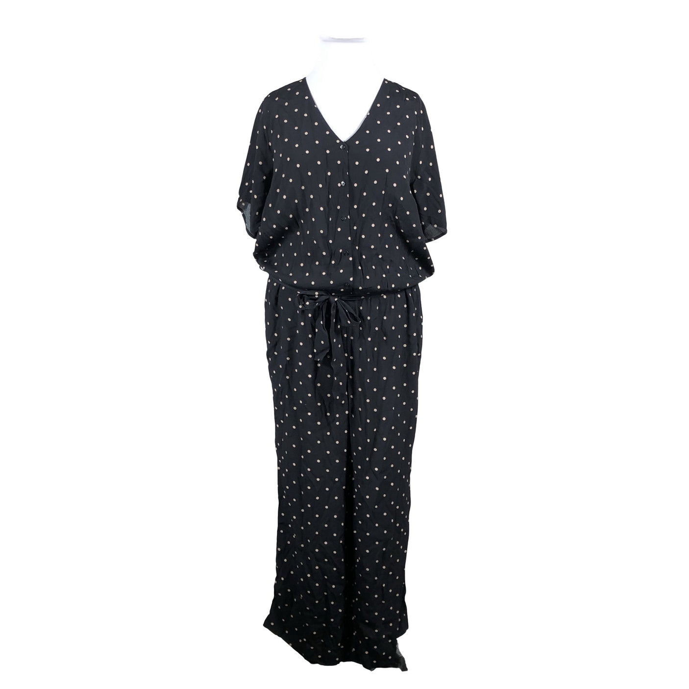Unisex Zizzi - Pükskostüüm, suurus 46 - Must (1)