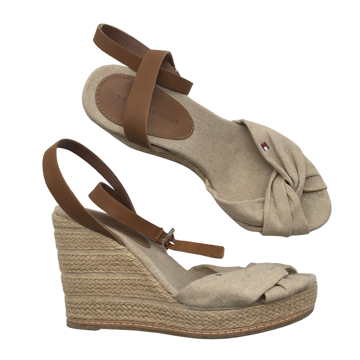 Unisex Tommy Hilfiger - Kiilkontsaga rihmikud, suurus 40 - Beige (1)