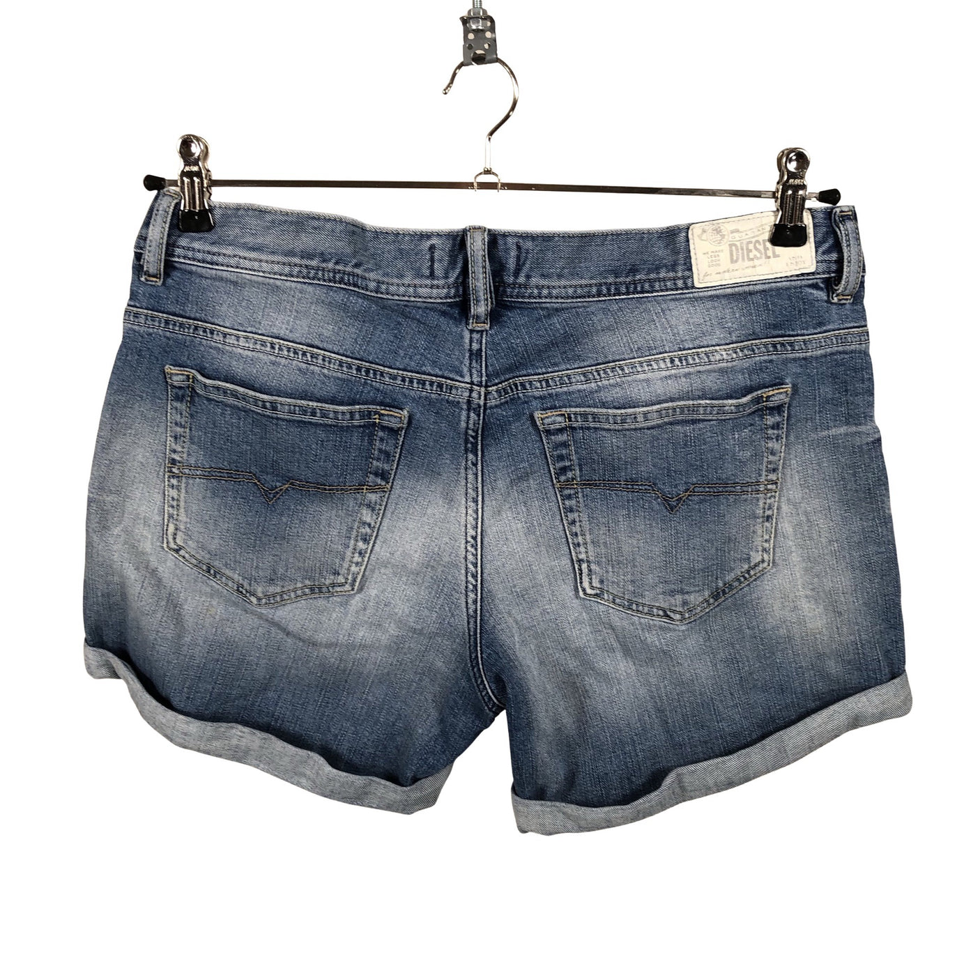Unisex Diesel - Teksast lühikesed püksid, suurus W29 - Sinine (2)