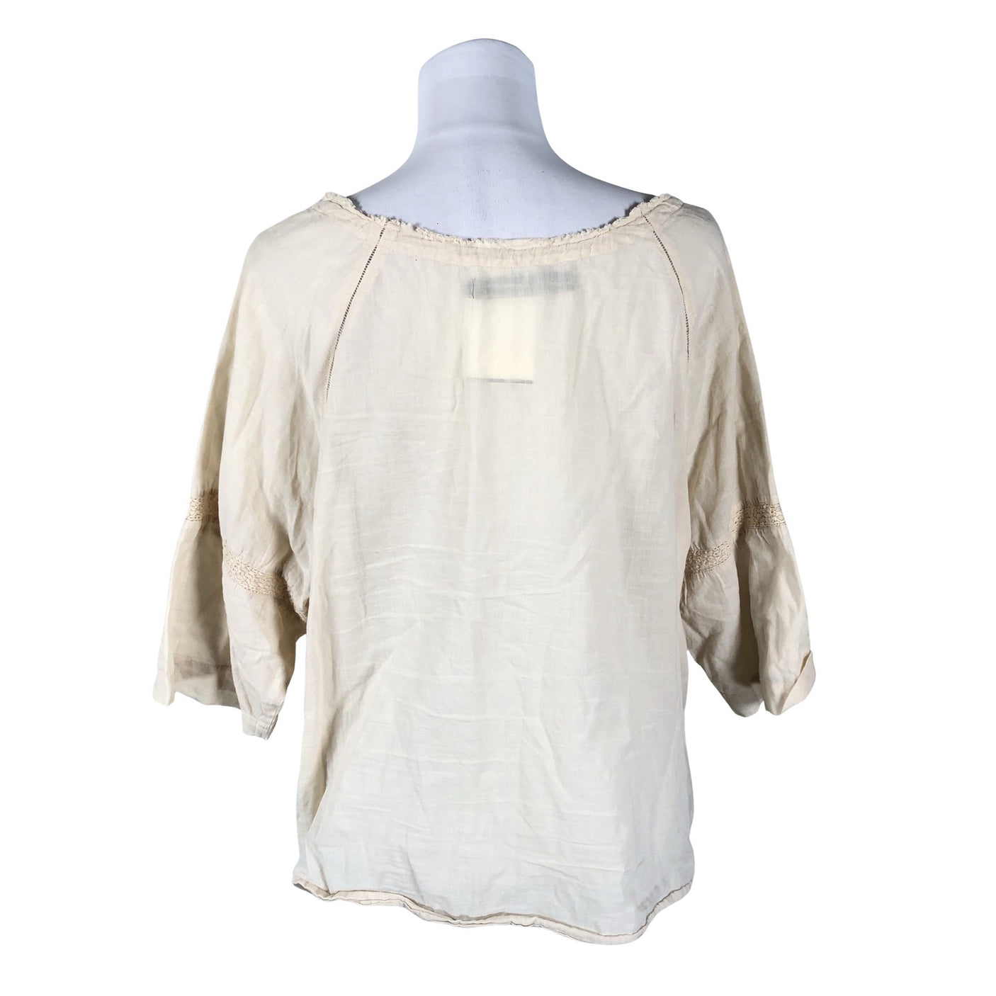 Unisex Calvin Klein Jeans - Pluus, suurus 38 - Beige (2)