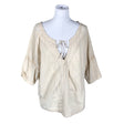 Unisex Calvin Klein Jeans - Pluus, suurus 38 - Beige ()