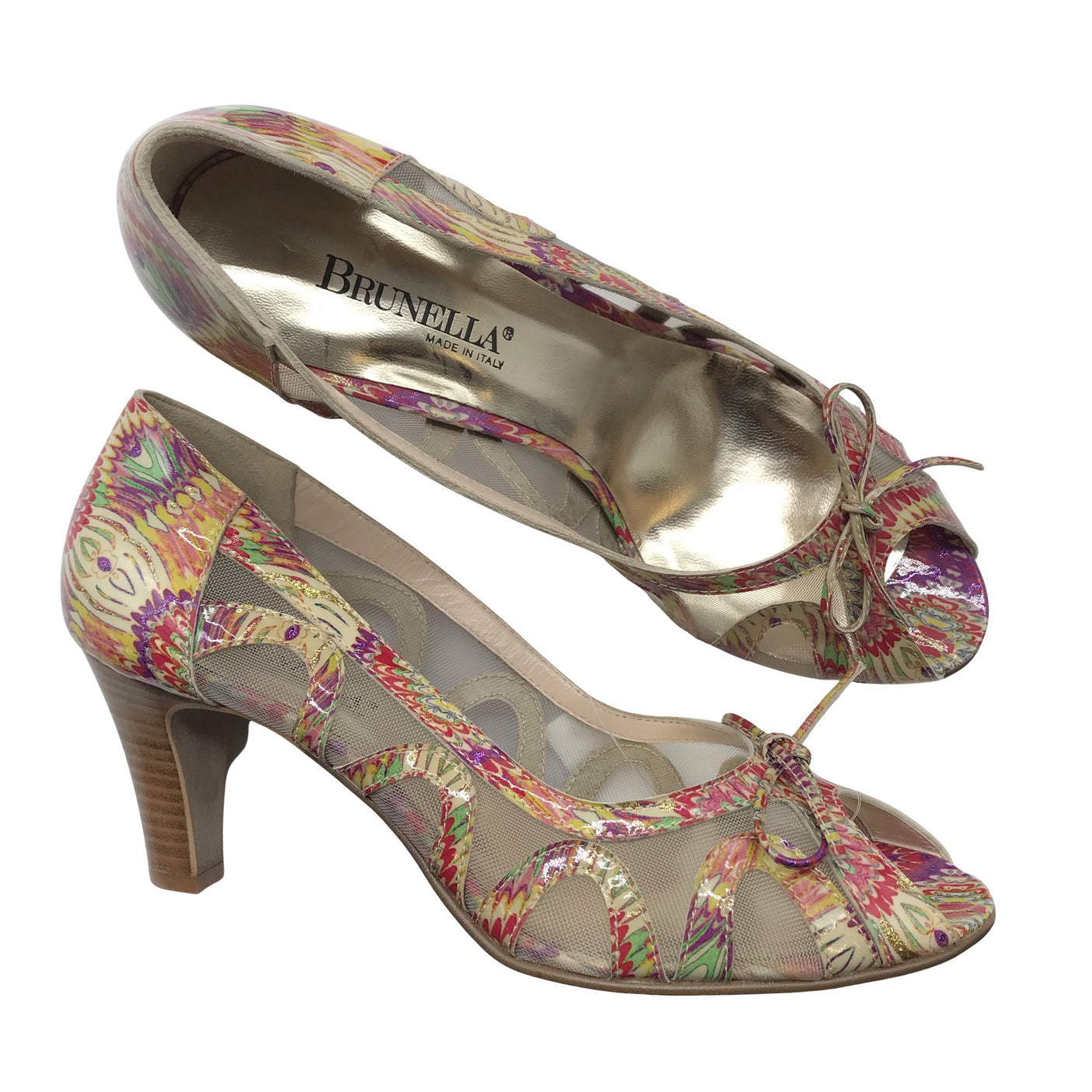 Unisex Brunella - Lahtise ninaga kontsakingad, suurus 39 - Beige (2)