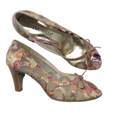 Unisex Brunella - Lahtise ninaga kontsakingad, suurus 39 - Beige ()