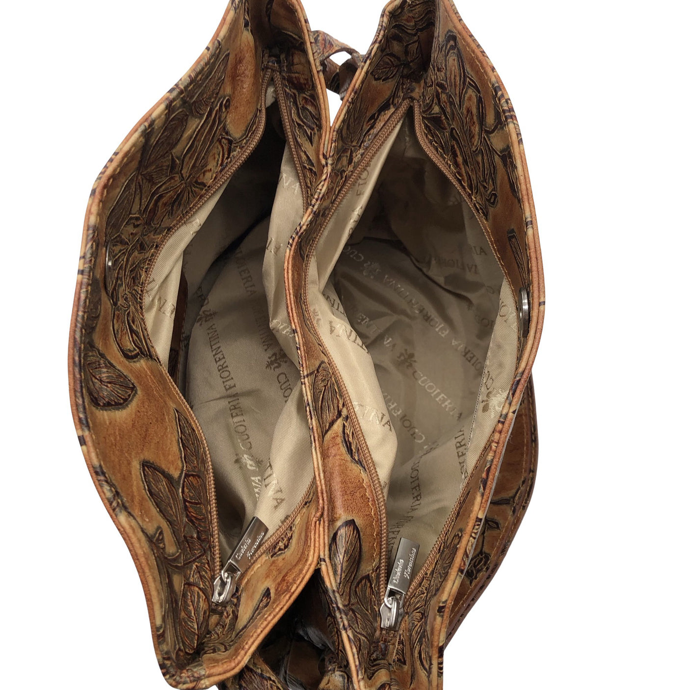 Unisex Cuoieria Fiorentina - Käekott, suurus Midi - Pruun (4)