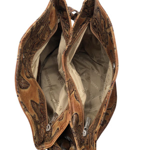 Unisex Cuoieria Fiorentina - Käekott, suurus Midi - Pruun (4)