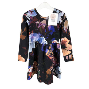 Unisex Kaiko - Trikotaažist kleit, suurus 110 - 116 - Must (1)
