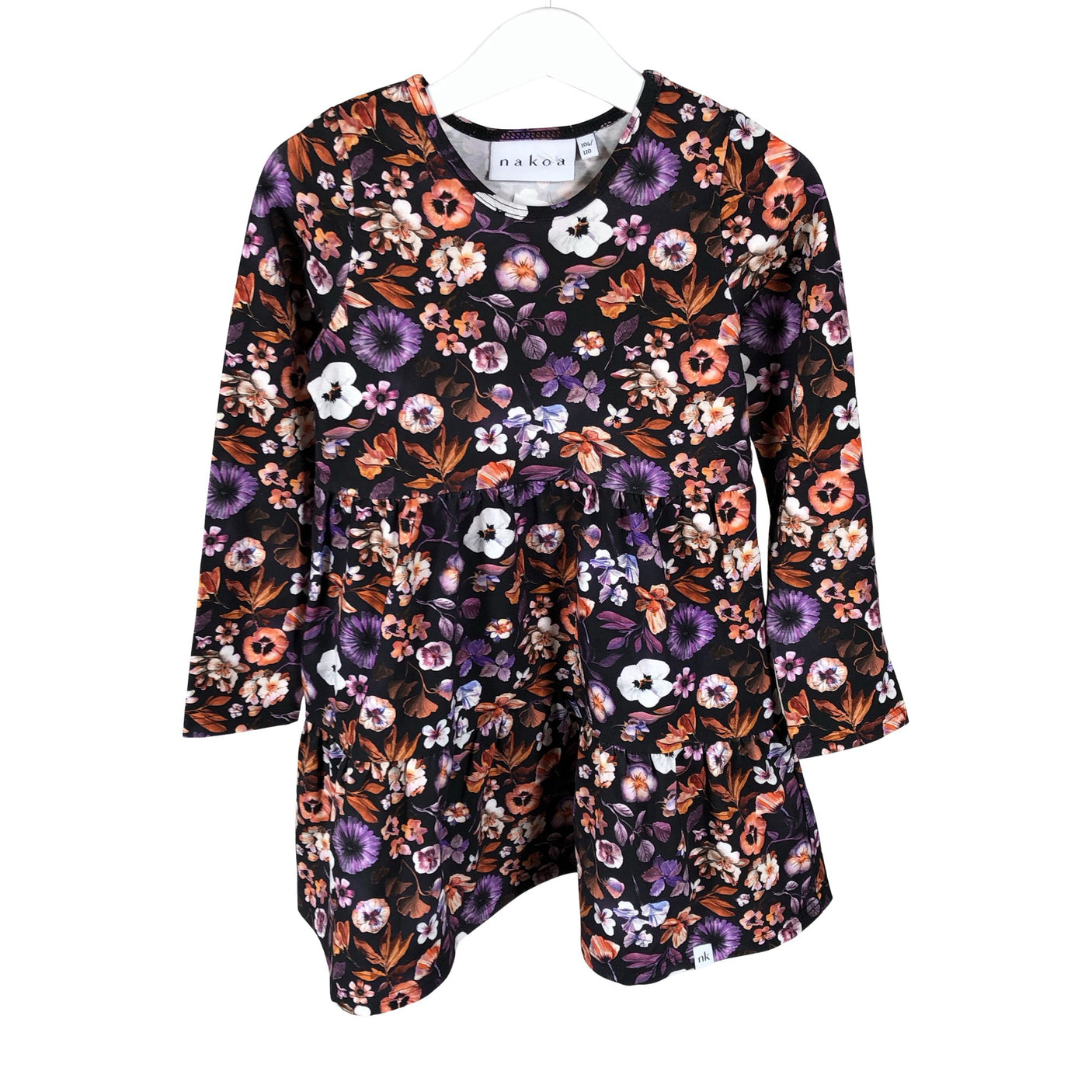 Unisex Nakoa - Trikotaažist kleit, suurus 104 - 110 - Hall (1)