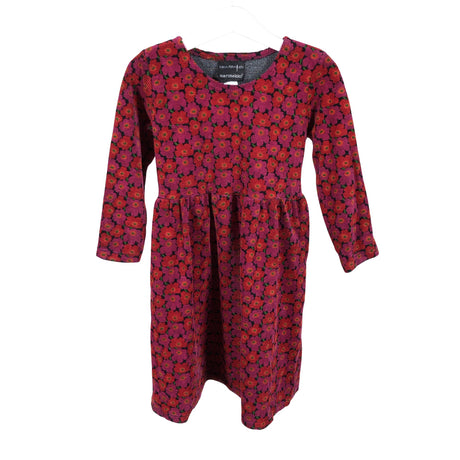 Unisex Marimekko - Dressikangast kleit, suurus 104 - 110 - Punane ()