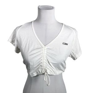 Unisex ICIW – Icaniwill - Spordisärk, lühikesed käised, suurus 38 - Looduslik valge (1)