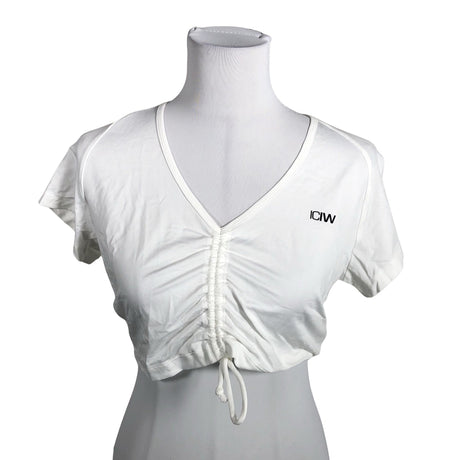 Unisex ICIW – Icaniwill - Spordisärk, lühikesed käised, suurus 38 - Looduslik valge ()