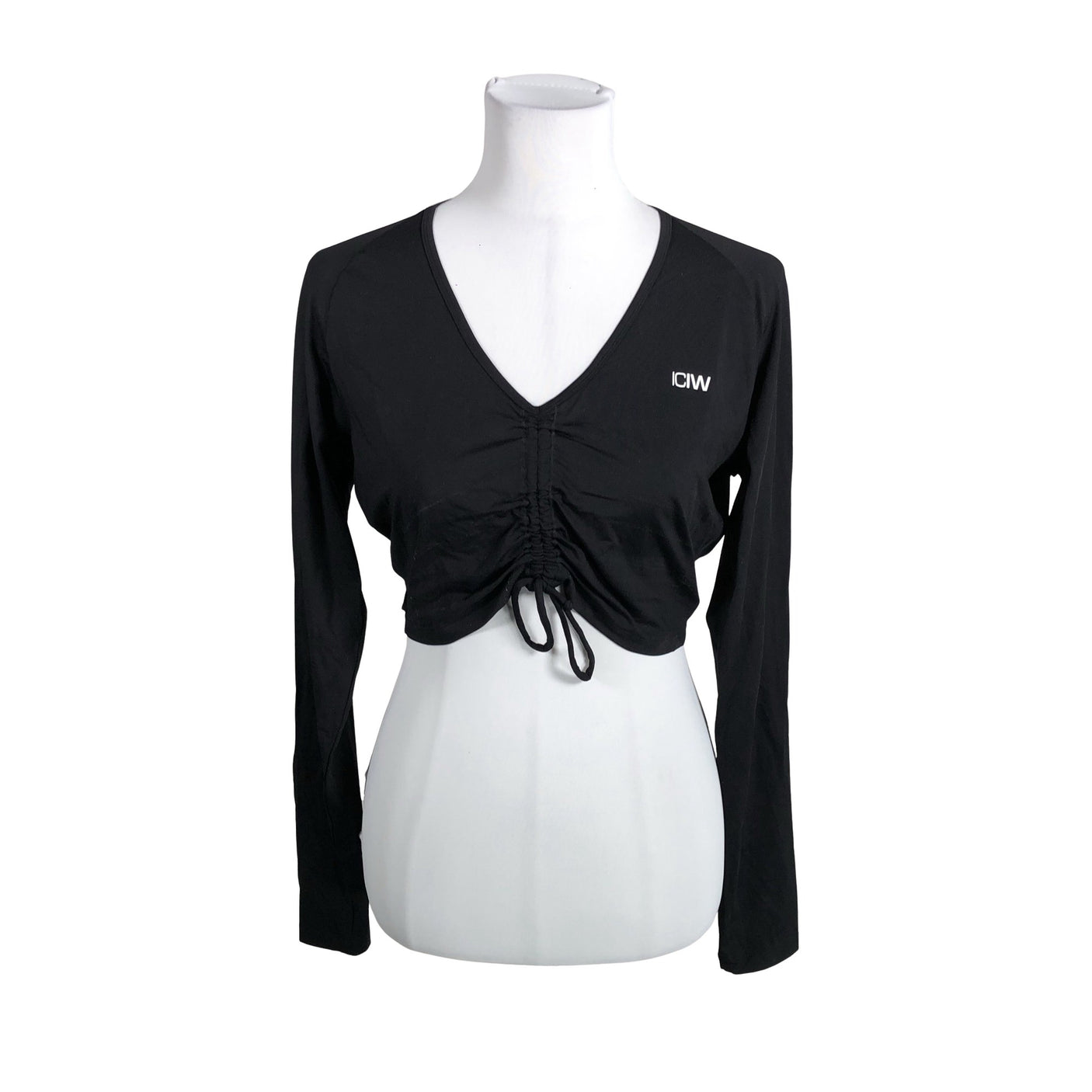 Unisex ICIW – Icaniwill - Spordisärk, pikad käised, suurus 38 - Must (1)