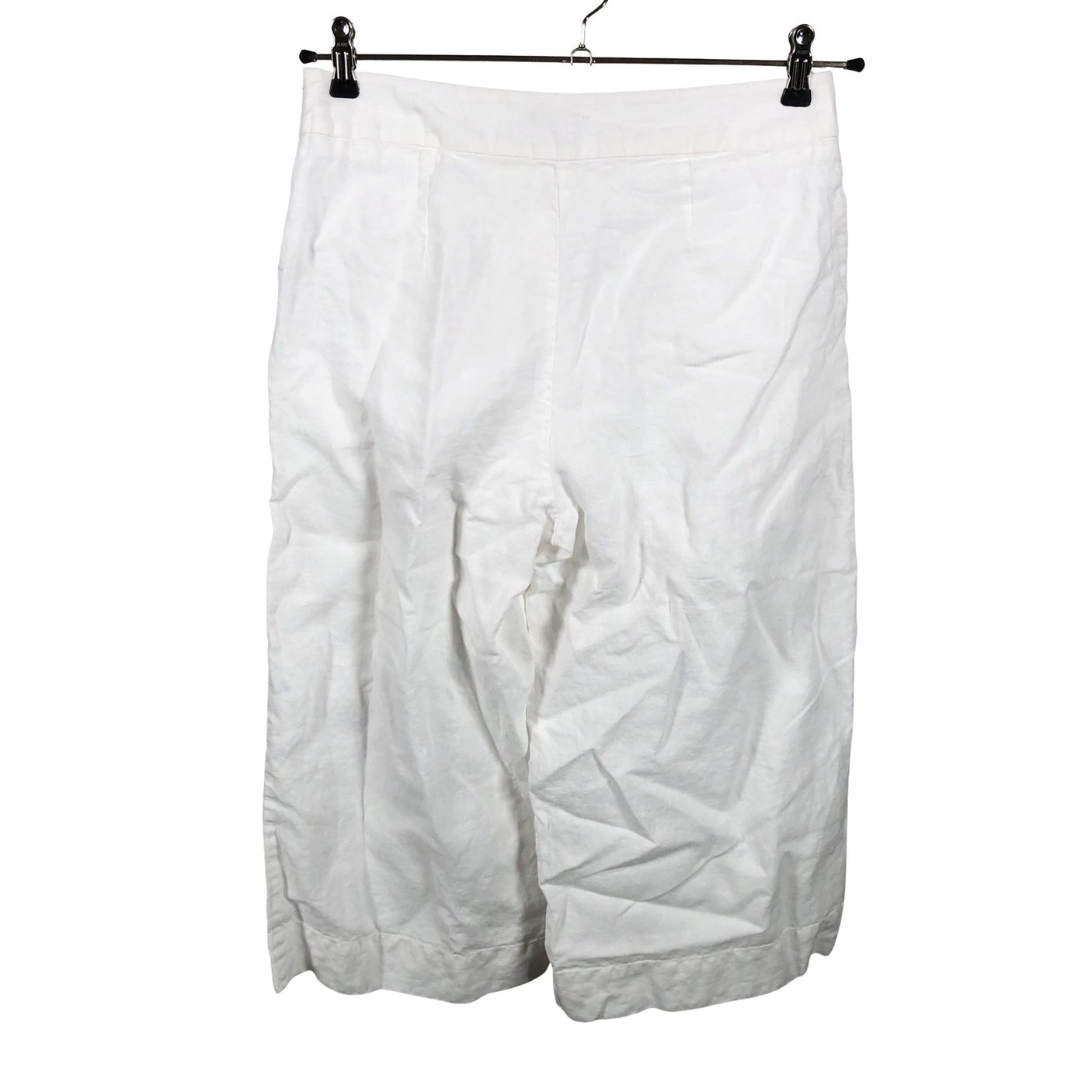 Unisex Nanso - Mittevenivad poolpikad püksid, suurus 34 - Valge (2)
