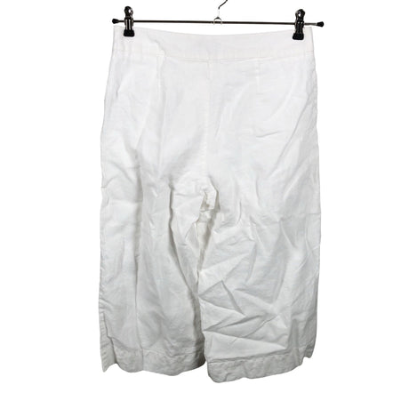 Unisex Nanso - Mittevenivad poolpikad püksid, suurus 34 - Valge (2)