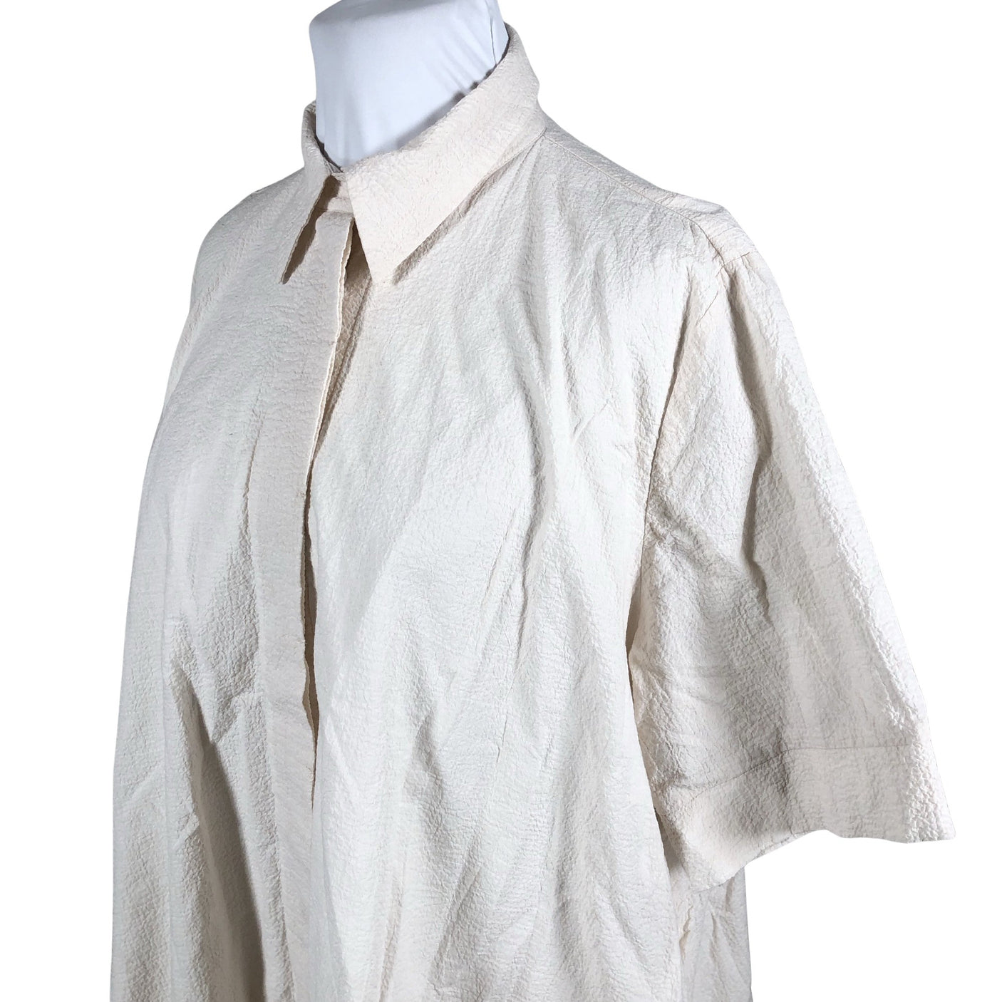 Unisex Gauhar - Mitteveniv kleit, suurus 44 - Looduslik valge (4)