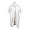 Unisex Gauhar - Mitteveniv kleit, suurus 44 - Looduslik valge ()