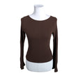 Unisex Reformation - Trikotaažist pluus, suurus 34 - Pruun ()
