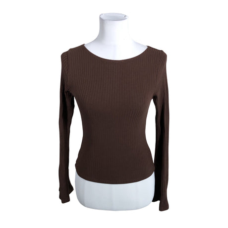 Unisex Reformation - Trikotaažist pluus, suurus 34 - Pruun ()