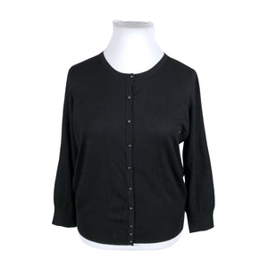 Unisex Marks&Spencer - Kardigan, suurus 48 - Must (2)