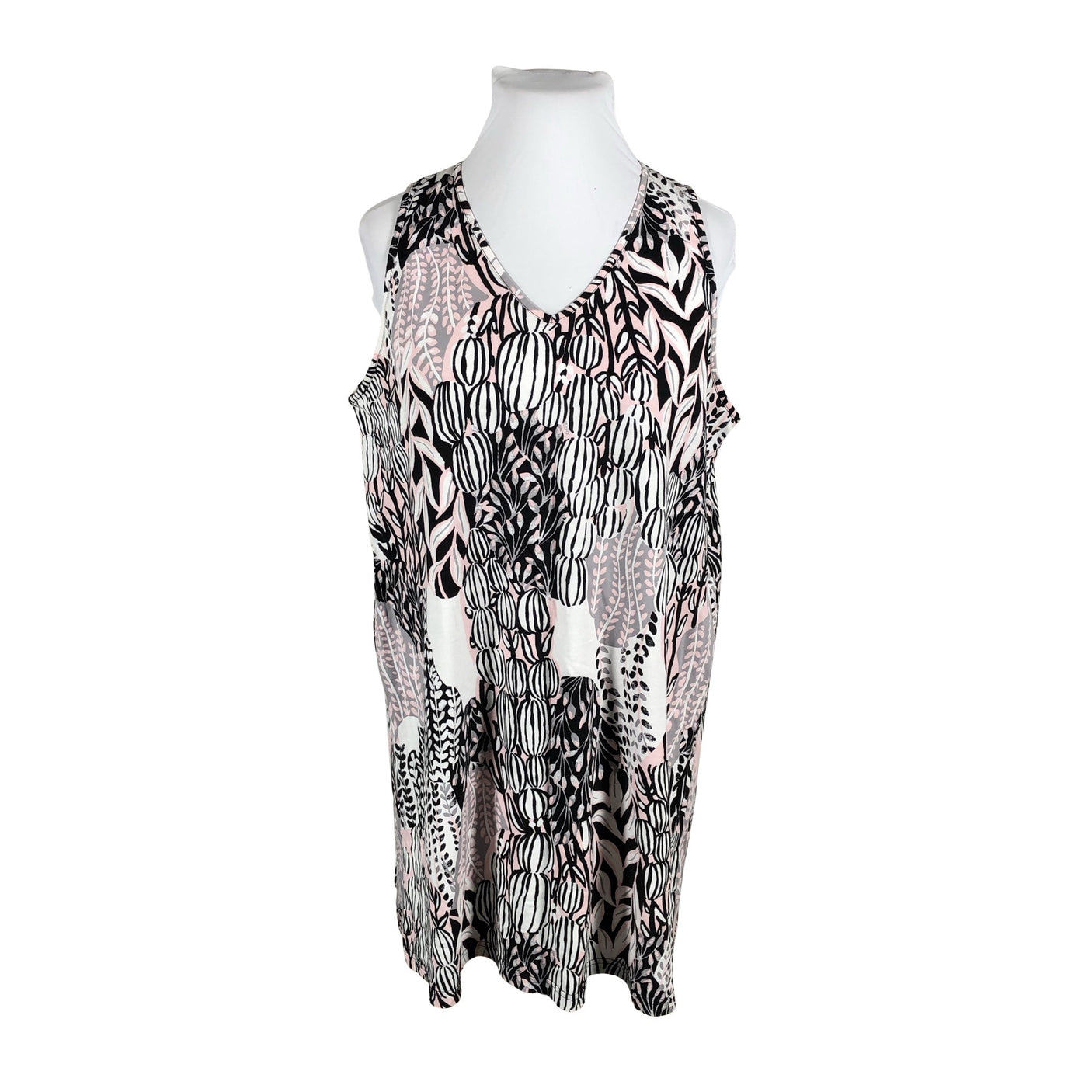 Unisex Nanso - Trikotaažist kleit, suurus 42 - Valge (1)