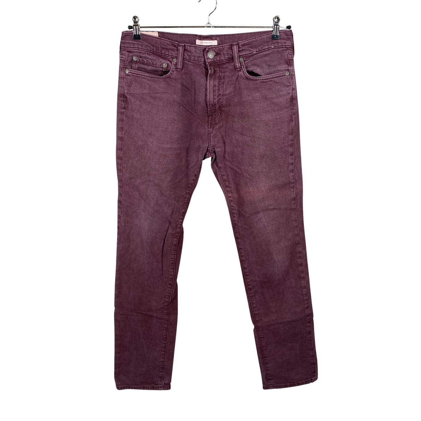 Unisex Abercrombie&Fitch - Teksad, suurus W33 - Veinipunane (1)