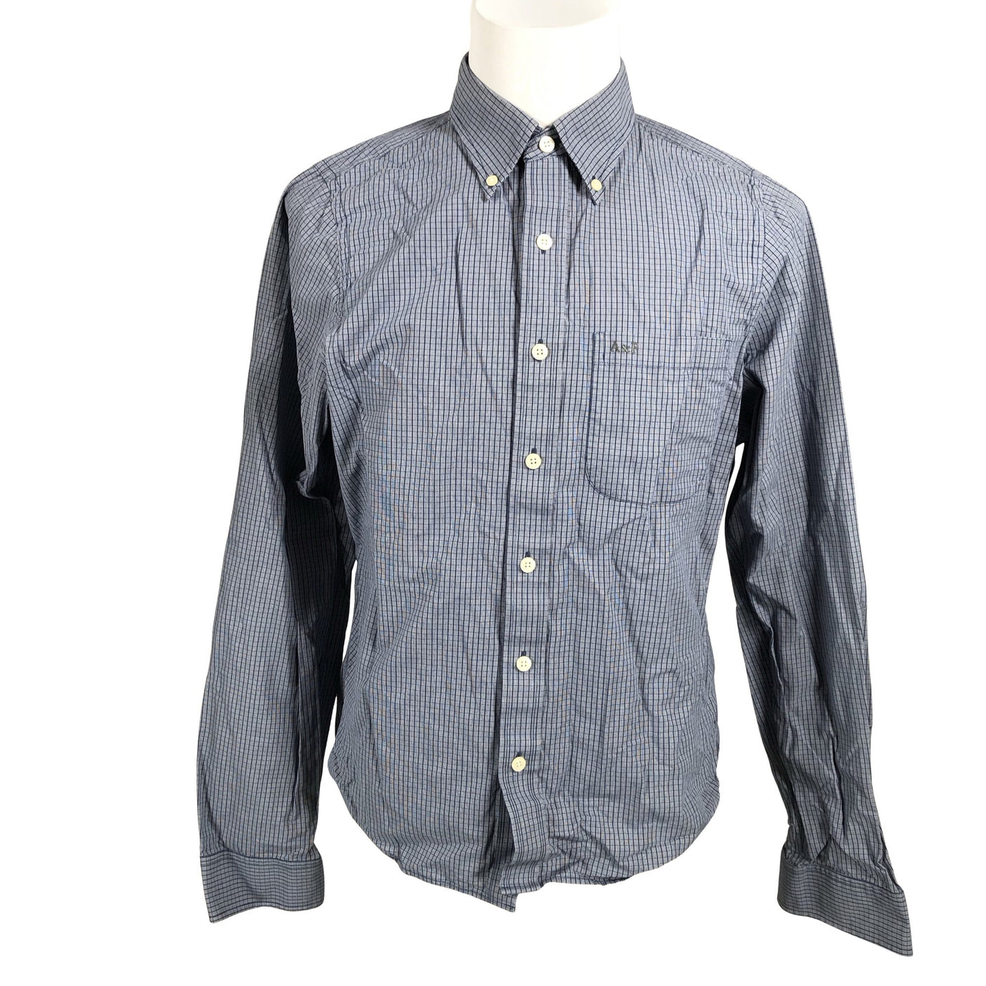 Unisex Abercrombie&Fitch - Triiksärk, suurus XL - Sinine (1)