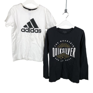 Unisex Quiksilver - Trikotaažist pluus, suurus 122 - 128 - Must (1)