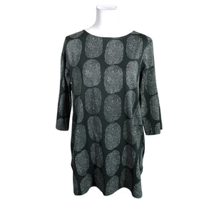 Unisex Marimekko - Trikotaažist tuunika, suurus 38 - Roheline (1)