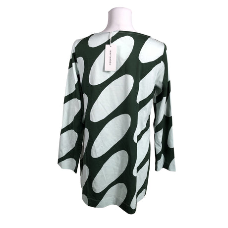 Unisex Marimekko - Trikotaažist tuunika, suurus 38 - Roheline (2)