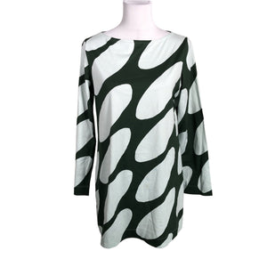 Unisex Marimekko - Trikotaažist tuunika, suurus 38 - Roheline (1)
