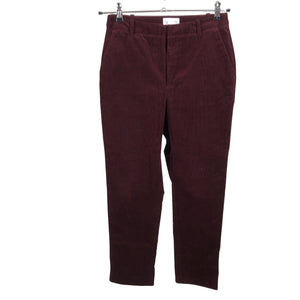 Unisex Holly & Whyte by Lindex - Sametpüksid, suurus 38 - Veinipunane (1)