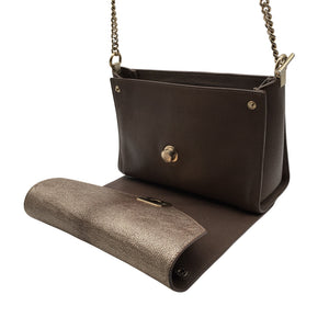 Unisex Mulberry - Õlakott, suurus Midi - Pruun (4)