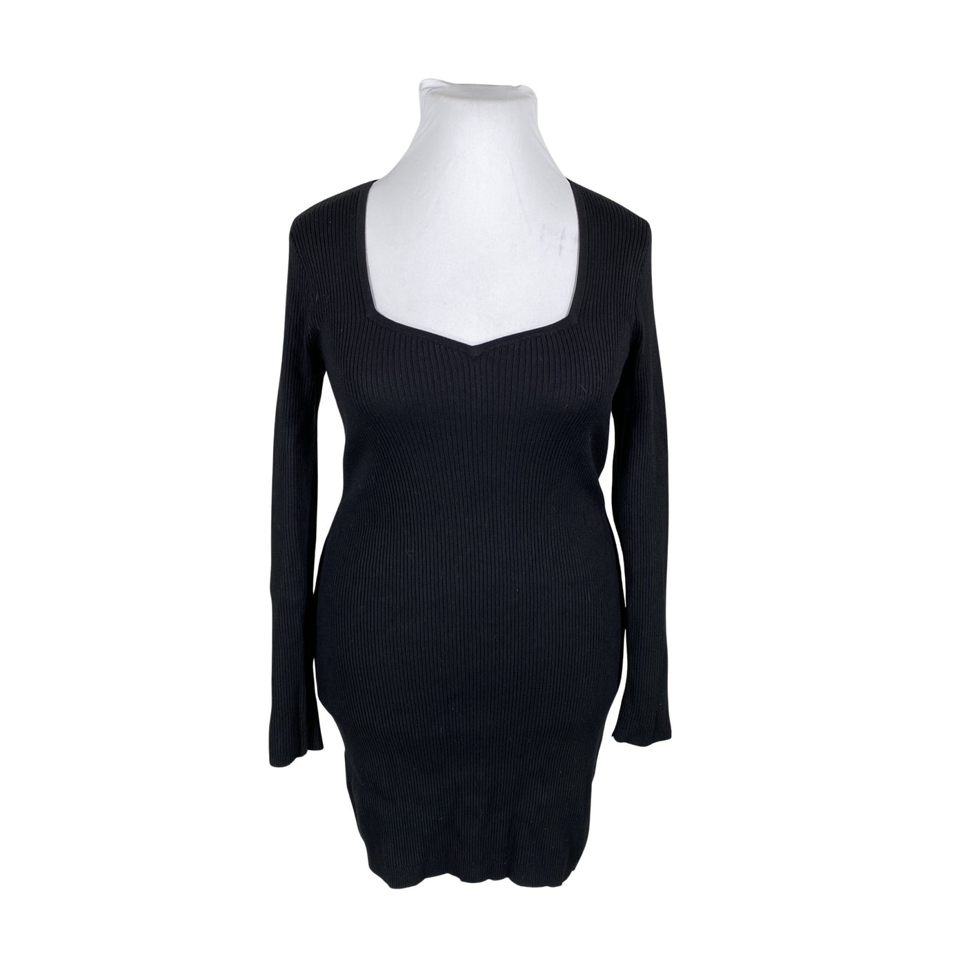 Unisex Hollister - Kootud kleit, suurus 42 - Must (1)