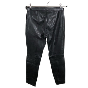 Unisex Selected - Nahkpüksid, suurus 34 - Must (2)