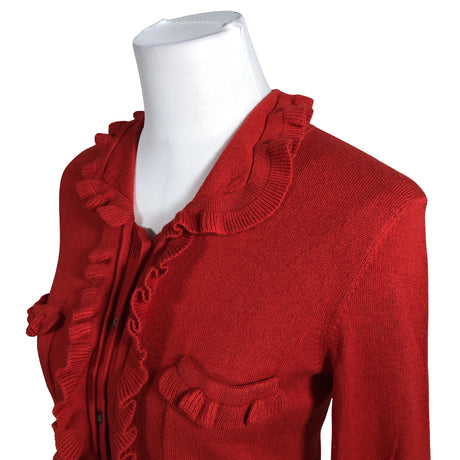 Unisex Andiata - Kardigan, suurus 36 - Punane (2)
