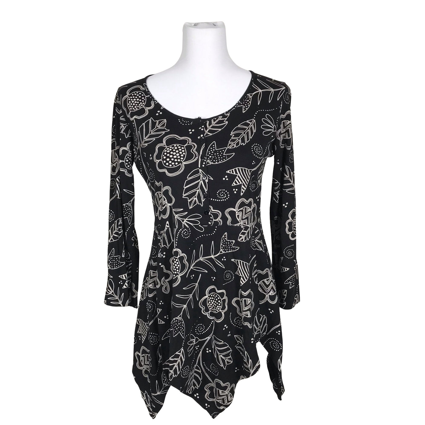 Unisex Gudrun Sjöden - Trikotaažist tuunika, suurus 36 - Must (1)