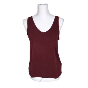 Unisex Soaked - Trikotaažist topp, suurus 38 - Veinipunane (2)