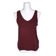 Unisex Soaked - Trikotaažist topp, suurus 38 - Veinipunane ()