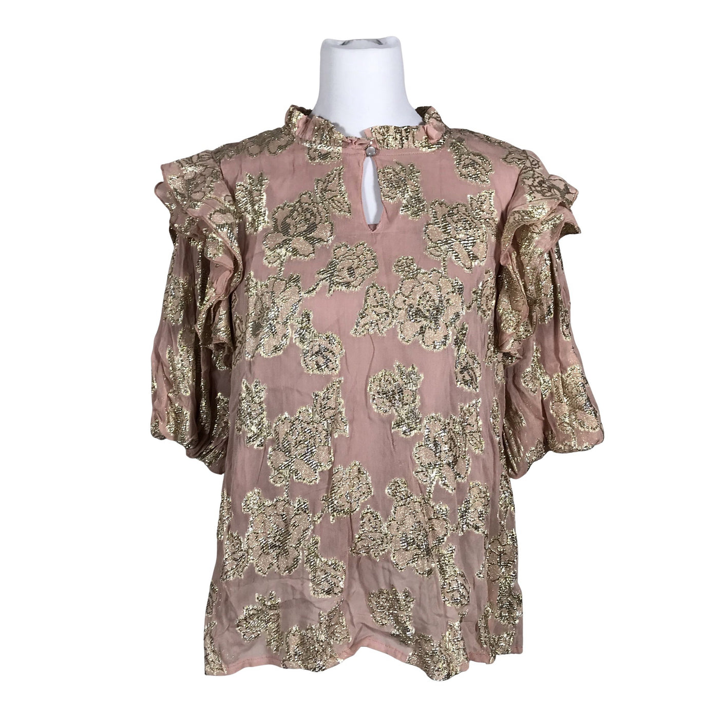 Unisex Culture - Pidulik pluus, suurus 38 - Heleroosa (2)