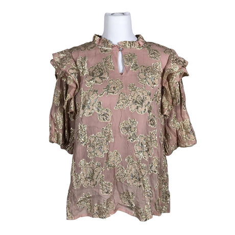 Unisex Culture - Pidulik pluus, suurus 38 - Heleroosa (2)