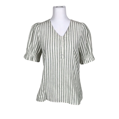 Unisex Culture - Lühikeste käistega pluus, suurus 40 - Roheline ()