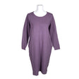 Unisex NOSH - Trikotaažist kleit, suurus 40 - Lilla ()