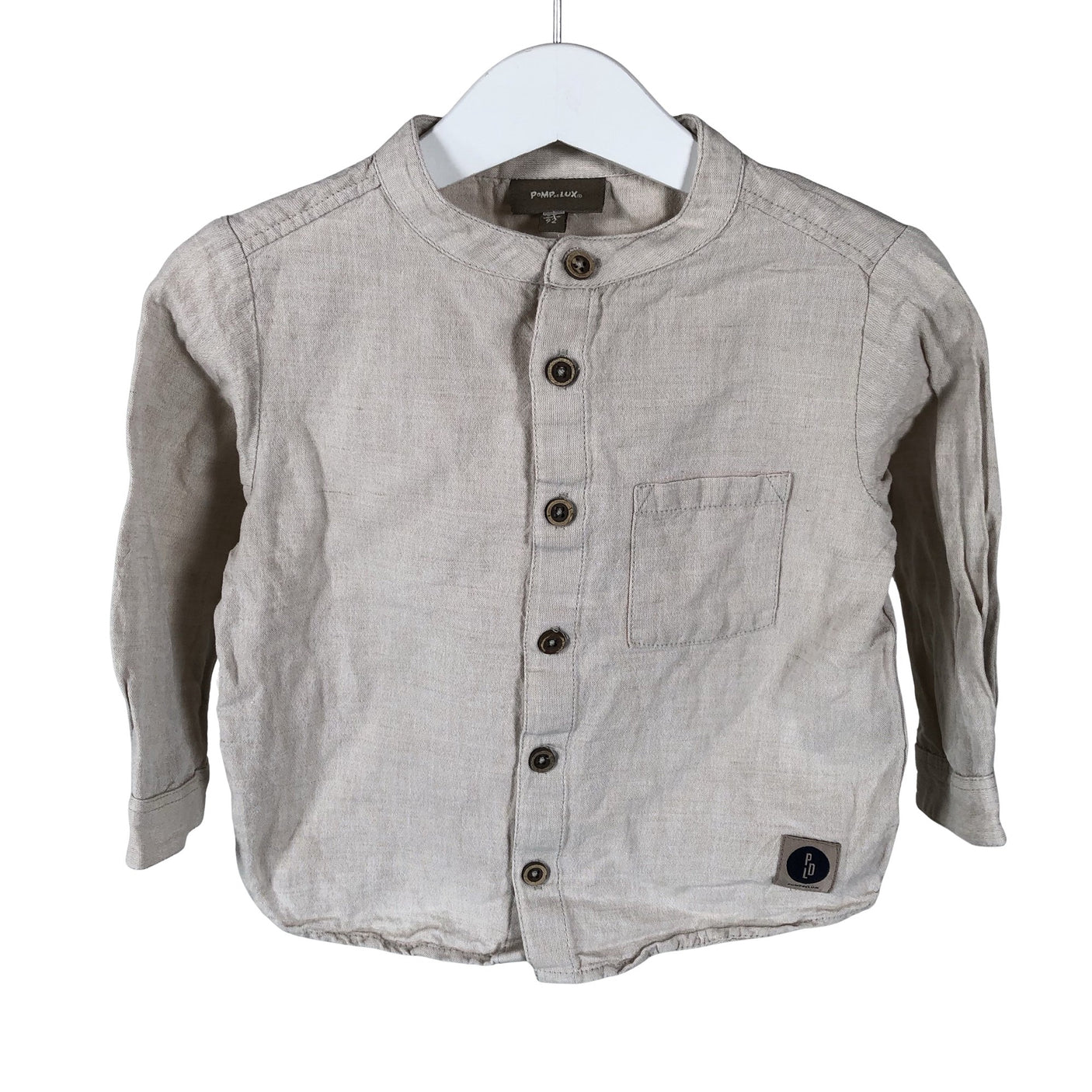 Unisex POMPdeLUX - Triiksärk, suurus 86 - 92 - Beige (1)
