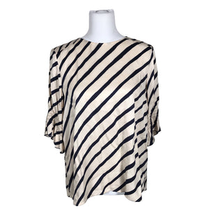 Unisex Max&Co - Lühikeste käistega pluus, suurus 40 - Heleroosa (2)
