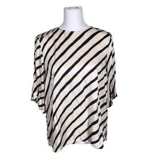 Unisex Max&Co - Lühikeste käistega pluus, suurus 40 - Heleroosa (1)