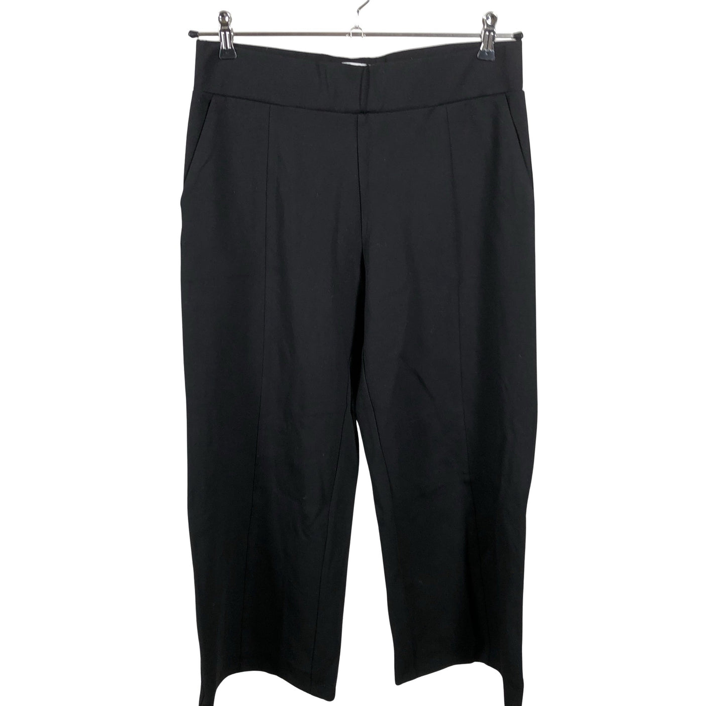 Unisex Part two - Trikotaažist püksid, suurus 40 - Must (1)