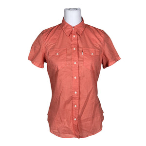 Unisex Levi's - Lühikeste käistega pluus, suurus 38 - Oranž (2)