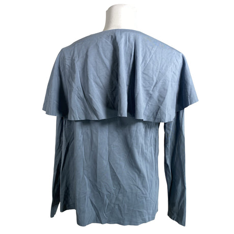 Unisex COS - Trikotaažist pluus, suurus 40 - Helesinine (2)
