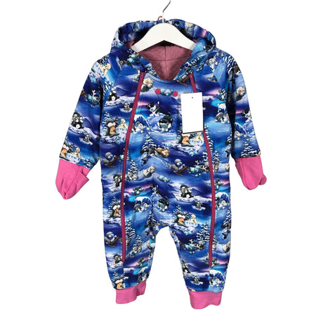 Unisex Handmade - Pükskostüüm, suurus 68 - 74 - Sinine ()