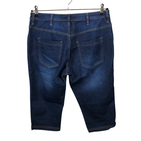 Unisex Zizzi - Teksast poolpikad püksid, suurus 42 - Sinine (2)
