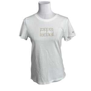 Unisex Tommy Jeans (Tommy Hilfiger) - T-särk, suurus 36 - Valge (1)